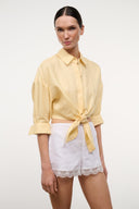 LISA LINEN TOP | BUTTER BUTTER / XS