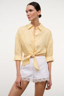LISA LINEN TOP | BUTTER BUTTER / XS
