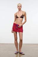 ZYA MINI SKIRT | PAINTED FOULARD PAINTED FOULARD / XS