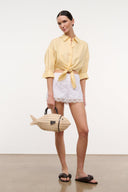 LISA LINEN TOP | BUTTER BUTTER / XS