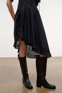 PAOLINA DRESS | BLACK BLACK / 4