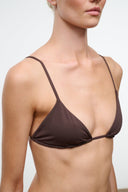ALEXIS BIKINI TOP | DARK CHOCOLATE DARK CHOCOLATE / XS