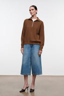 HUDSON CASHMERE SWEATER | CIGAR
