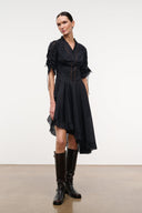 PAOLINA DRESS | BLACK BLACK / 4