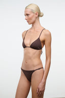 ALEXIS BIKINI TOP | DARK CHOCOLATE DARK CHOCOLATE / XS