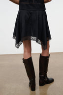 LAYLA SKIRT | BLACK BLACK / 4