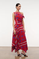 PORTIA DRESS | PAINTED FOULARD PAINTED FOULARD / 4