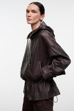 GONDOLA LEATHER JACKET | EARTH