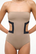 TAUPE BLACK