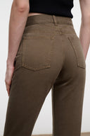 TEDDY STRAIGHT JEAN | GREIGE