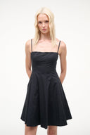 WYLIE MINI DRESS | BLACK BLACK / 4