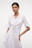 PAOLINA DRESS | IVORY IVORY / 4