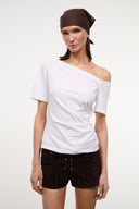 CARINE TOP | WHITE WHITE / XS