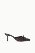 FAYE MULE | ESPRESSO SNAKE