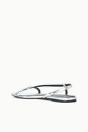 LOUDEN SANDAL | SILVER SILVER / 36