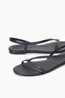LOUDEN SANDAL | BLACK BLACK / 36