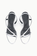 LOUDEN HEEL | SILVER SILVER / 36