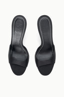 BRIGITTE HIGH WEDGE | BLACK BLACK / 36
