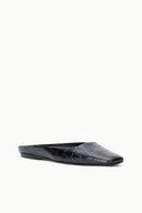 OTTO FLAT MULE | BLACK CROCO BLACK CROCO / 36