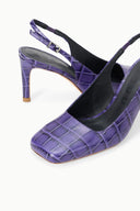LUCIE SLINGBACK PUMP | AMETHYST CROCO AMETHYST CROCO / 36