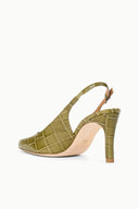 LUCIE SLINGBACK PUMP | MARTINI CROC MARTINI CROC / 36
