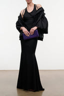 MUSE CLUTCH | AMETHYST CROCO AMETHYST CROCO