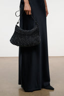 ASTA SHOULDER BAG | DARK SAPPHIRE KNIT DARK SAPPHIRE KNIT