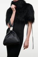 AURELIA CUFF BAG | BLACK BLACK