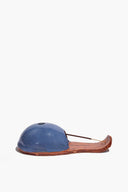 BLUE BURNT ORANGE GLAZE