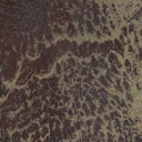 Ceramic glaze texture sample, mottled snake-skin pattern in dark brown and olive