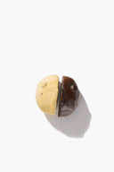 HENRY SALT & PEPPER SHAKER SET | BROWN AND SAND GLAZE BROWN AND SAND GLAZE