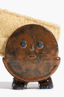 HENRY SPONGE HOLDER | BROWN GLAZE BROWN GLAZE