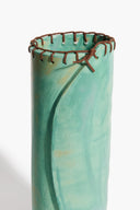 LACED VASE | SATIN PATINA GLAZE SATIN PATINA GLAZE