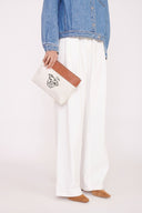 CREAM TAN POUCH