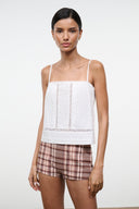 CORINNA TOP | IVORY IVORY / XS