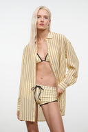 NOLAN SILK SHIRT | MONDAY STRIPE MONDAY STRIPE / XS