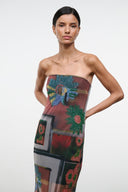 LILIANA DRESS | SUPERBLOOM SCARF SUPERBLOOM SCARF / XS