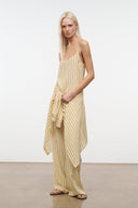 IRENA SILK DRESS | MONDAY STRIPE MONDAY STRIPE / XS
