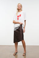 GEORGIA SILK CONVERTIBLE TOP | EARTH EARTH / XS