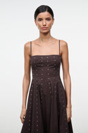 WYLIE DRESS | EARTH STUDS EARTH STUDS / 4