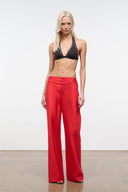 STROLL SILK PANT | RED ROSE RED ROSE / XS