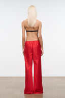 STROLL SILK PANT | RED ROSE RED ROSE / XS