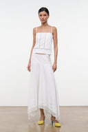 AINSLEY SKIRT | IVORY IVORY / 4