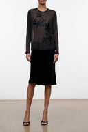 RUNE TOP | BLACK BLACK / XS