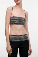 ROXANA TOP | BLACK BLACK / XS