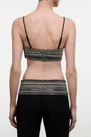 ROXANA TOP | BLACK BLACK / XS