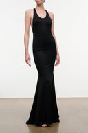 ZENA DRESS | BLACK BLACK / XS