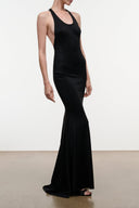ZENA DRESS | BLACK BLACK / XS