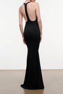 ZENA DRESS | BLACK BLACK / XS