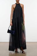 LANEY DRESS | TRUMPET FLOWER BLACK TRUMPET FLOWER BLACK / 4